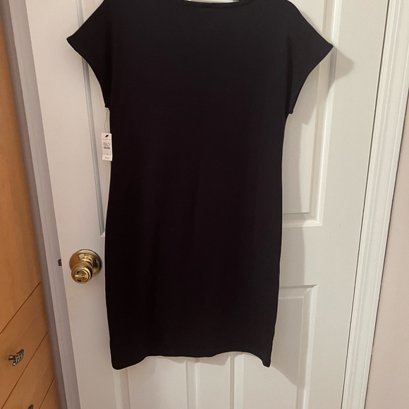 Talbots Black Shift Cotton Dress NWT Size Small - Picture 6 of 10